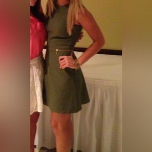 H&M green dress